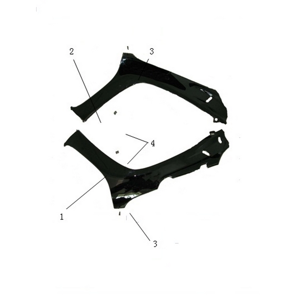 ASYA ECO100 (100-ECO) DIS GRENAJ CITA ETEK SOL SIYAH (QUSWA) #QS100T-EC F2701 SY